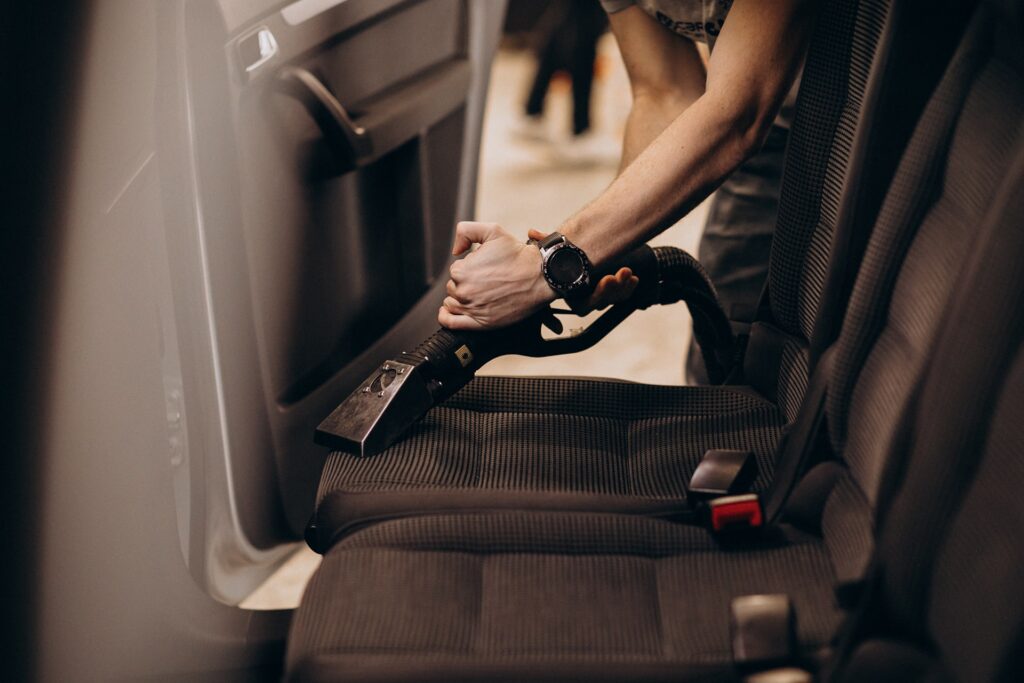 Car Interior Deep Cleaning