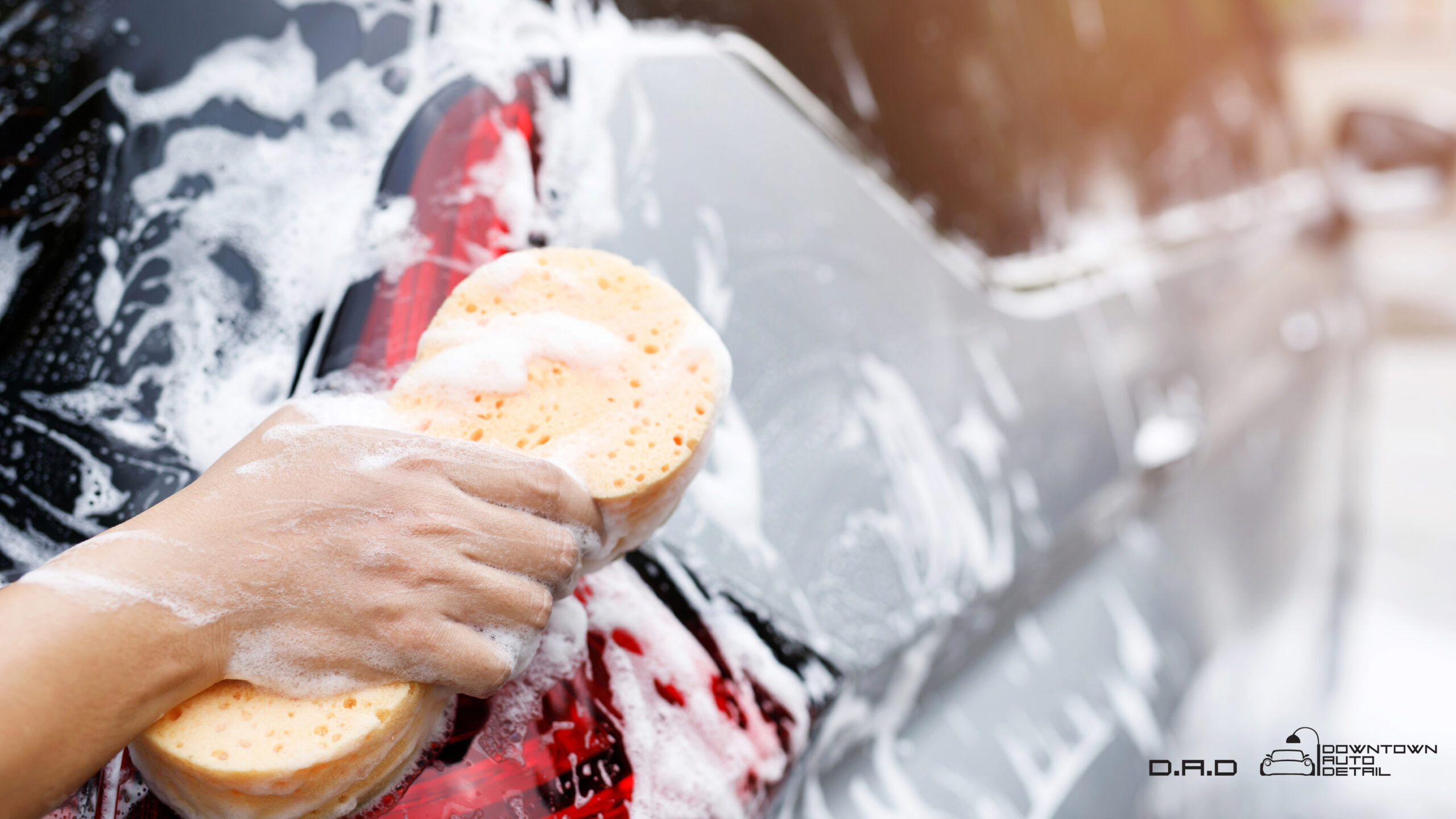 Washing your car with dish soap is safe and effective